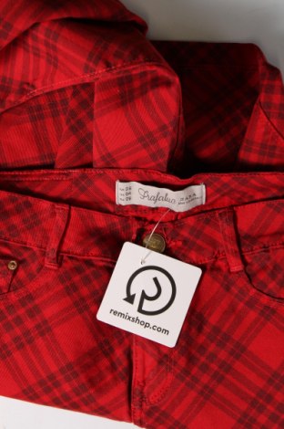 Pantaloni de femei Zara Trafaluc, Mărime S, Culoare Roșu, Preț 33,02 Lei
