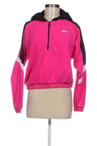 Γυναικείο fleece φούτερ Reebok, Μέγεθος S, Χρώμα Ρόζ , Τιμή 29,69 €