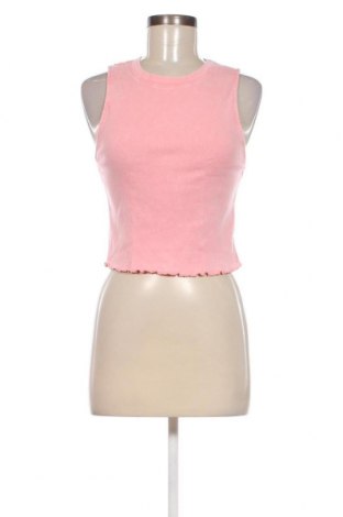Γυναικείο αμάνικο μπλουζάκι Bershka, Μέγεθος M, Χρώμα Ρόζ , Τιμή 3,36 €