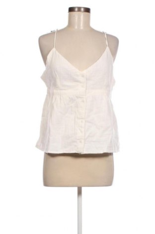 Γυναικείο αμάνικο μπλουζάκι Camaieu, Μέγεθος L, Χρώμα Λευκό, Τιμή 12,03 €