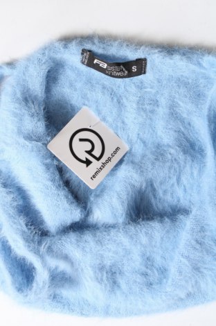 Γυναικείο αμάνικο μπλουζάκι Fb Sister, Μέγεθος S, Χρώμα Μπλέ, Τιμή 2,49 €