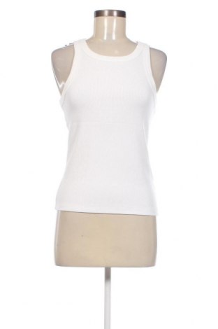 Γυναικείο αμάνικο μπλουζάκι Gina Tricot, Μέγεθος L, Χρώμα Λευκό, Τιμή 7,99 €