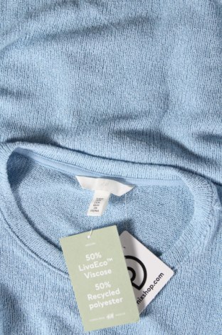 Damska koszulka na ramiączkach H&M, Rozmiar M, Kolor Niebieski, Cena 24,62 zł