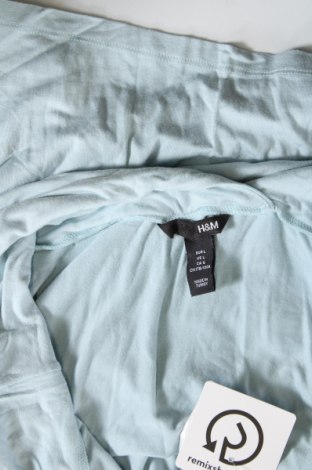 Damska koszulka na ramiączkach H&M, Rozmiar L, Kolor Niebieski, Cena 17,93 zł