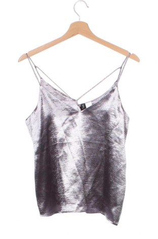 Tricou de damă H&M Divided, Mărime XS, Culoare Argintiu, Preț 28,39 Lei