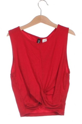 Γυναικείο αμάνικο μπλουζάκι H&M Divided, Μέγεθος XS, Χρώμα Κόκκινο, Τιμή 3,79 €