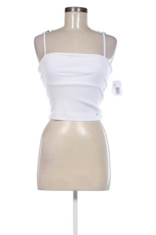 Γυναικείο αμάνικο μπλουζάκι Hollister, Μέγεθος S, Χρώμα Λευκό, Τιμή 7,19 €