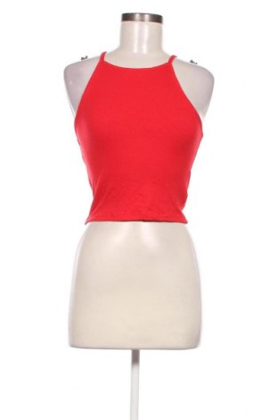 Γυναικείο αμάνικο μπλουζάκι Jennyfer, Μέγεθος M, Χρώμα Κόκκινο, Τιμή 4,87 €