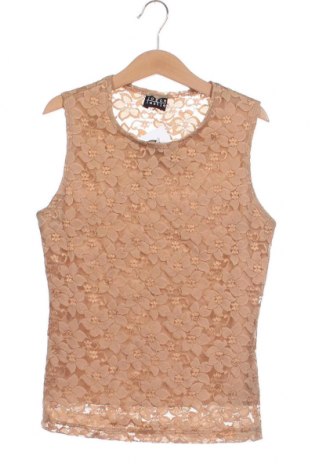 Γυναικείο αμάνικο μπλουζάκι Joyce Leslie, Μέγεθος XS, Χρώμα  Μπέζ, Τιμή 8,66 €