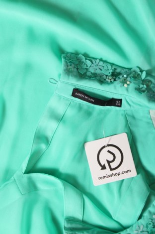 Γυναικείο αμάνικο μπλουζάκι Karen Millen, Μέγεθος L, Χρώμα Πράσινο, Τιμή 39,31 €