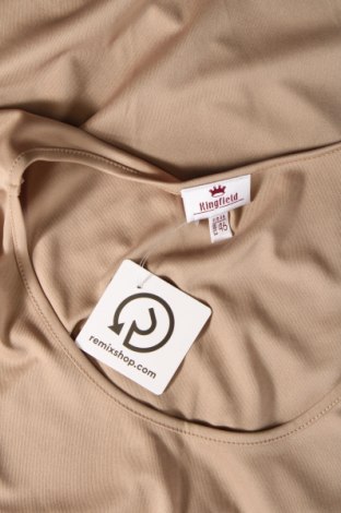 Γυναικείο αμάνικο μπλουζάκι Kingfield, Μέγεθος XL, Χρώμα  Μπέζ, Τιμή 3,57 €