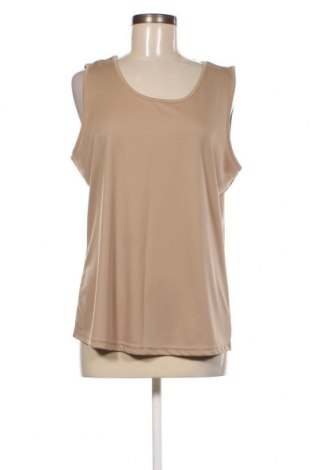 Γυναικείο αμάνικο μπλουζάκι Kingfield, Μέγεθος XL, Χρώμα  Μπέζ, Τιμή 3,57 €
