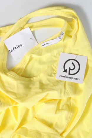 Γυναικείο αμάνικο μπλουζάκι Lefties, Μέγεθος M, Χρώμα Κίτρινο, Τιμή 1,84 €