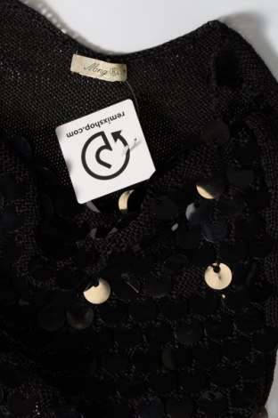 Γυναικείο αμάνικο μπλουζάκι Mango, Μέγεθος S, Χρώμα Μαύρο, Τιμή 4,17 €