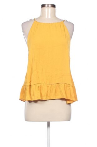 Γυναικείο αμάνικο μπλουζάκι Mango, Μέγεθος S, Χρώμα Κίτρινο, Τιμή 18,56 €