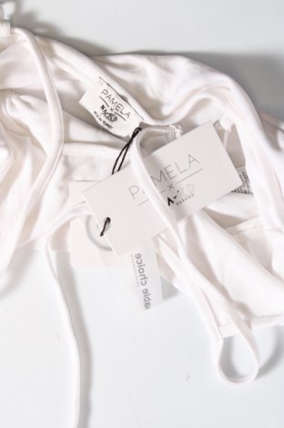 Γυναικείο αμάνικο μπλουζάκι NA-KD, Μέγεθος M, Χρώμα Λευκό, Τιμή 2,40 €
