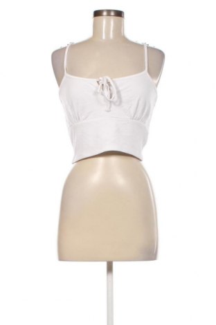 Γυναικείο αμάνικο μπλουζάκι NA-KD, Μέγεθος M, Χρώμα Λευκό, Τιμή 15,98 €
