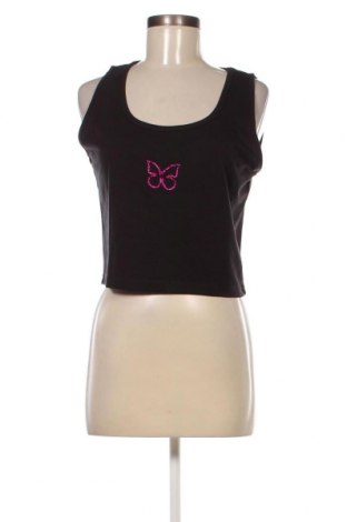 Γυναικείο αμάνικο μπλουζάκι Nasty Gal, Μέγεθος XL, Χρώμα Μαύρο, Τιμή 4,00 €