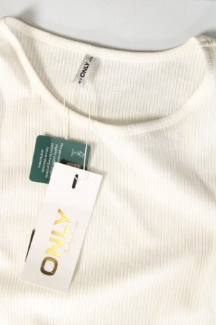 Γυναικείο αμάνικο μπλουζάκι ONLY, Μέγεθος S, Χρώμα Λευκό, Τιμή 12,78 €