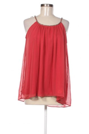 Γυναικείο αμάνικο μπλουζάκι Object, Μέγεθος S, Χρώμα Κόκκινο, Τιμή 9,48 €