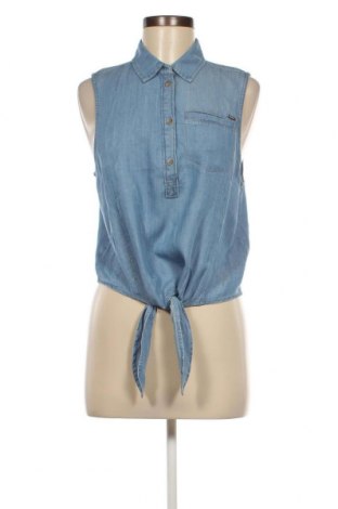 Γυναικείο αμάνικο μπλουζάκι Pepe Jeans, Μέγεθος M, Χρώμα Μπλέ, Τιμή 19,18 €