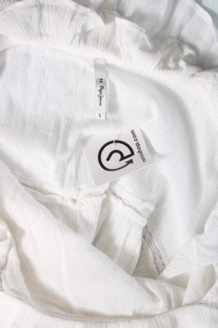 Γυναικείο αμάνικο μπλουζάκι Pepe Jeans, Μέγεθος L, Χρώμα Λευκό, Τιμή 13,10 €