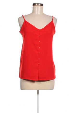 Γυναικείο αμάνικο μπλουζάκι Pieces, Μέγεθος L, Χρώμα Κόκκινο, Τιμή 7,00 €