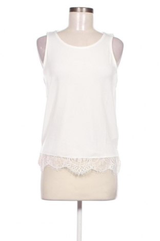 Γυναικείο αμάνικο μπλουζάκι Pimkie, Μέγεθος M, Χρώμα Λευκό, Τιμή 3,03 €