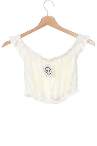Γυναικείο αμάνικο μπλουζάκι Pull&Bear, Μέγεθος XS, Χρώμα Λευκό, Τιμή 8,00 €