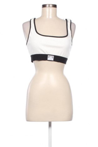 Γυναικείο αμάνικο μπλουζάκι Pull&Bear, Μέγεθος L, Χρώμα Λευκό, Τιμή 3,79 €