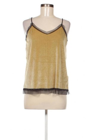 Γυναικείο αμάνικο μπλουζάκι Pull&Bear, Μέγεθος M, Χρώμα  Μπέζ, Τιμή 3,86 €