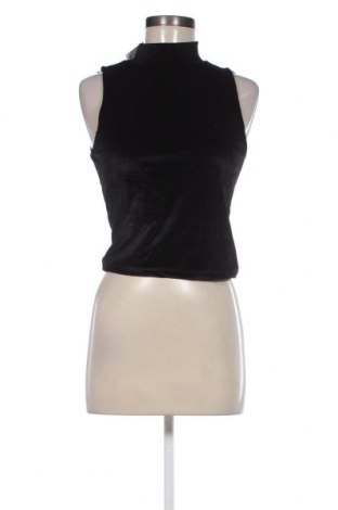 Γυναικείο αμάνικο μπλουζάκι Pull&Bear, Μέγεθος L, Χρώμα Μαύρο, Τιμή 3,14 €