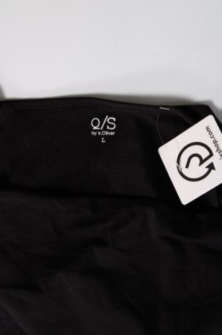 Γυναικείο αμάνικο μπλουζάκι Q/S by S.Oliver, Μέγεθος L, Χρώμα Μαύρο, Τιμή 15,98 €
