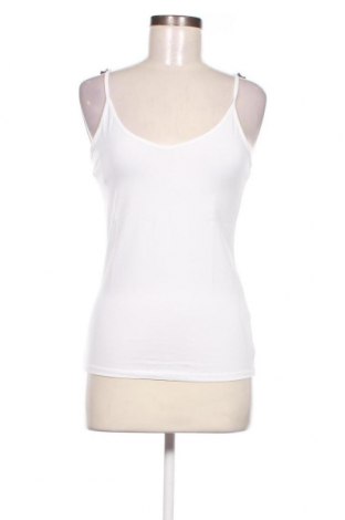Γυναικείο αμάνικο μπλουζάκι Q/S by S.Oliver, Μέγεθος M, Χρώμα Λευκό, Τιμή 7,19 €