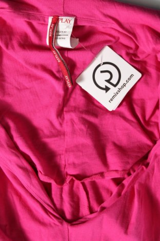 Damska koszulka na ramiączkach Replay, Rozmiar L, Kolor Różowy, Cena 48,42 zł