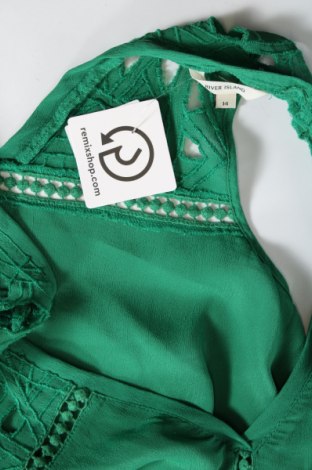 Γυναικείο αμάνικο μπλουζάκι River Island, Μέγεθος L, Χρώμα Πράσινο, Τιμή 7,15 €