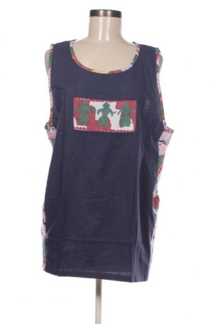 Γυναικείο αμάνικο μπλουζάκι Rodeo, Μέγεθος 3XL, Χρώμα Μπλέ, Τιμή 8,12 €