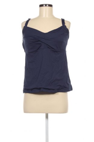Γυναικείο αμάνικο μπλουζάκι S.Oliver, Μέγεθος XL, Χρώμα Μπλέ, Τιμή 15,98 €