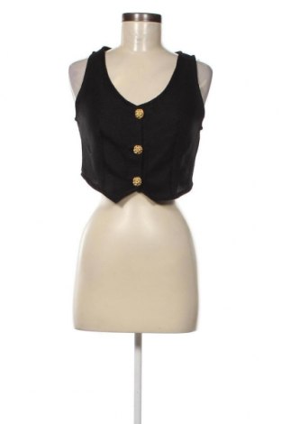 Γυναικείο αμάνικο μπλουζάκι SHEIN, Μέγεθος S, Χρώμα Μαύρο, Τιμή 3,97 €