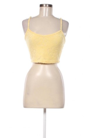 Γυναικείο αμάνικο μπλουζάκι SHEIN, Μέγεθος S, Χρώμα Κίτρινο, Τιμή 11,76 €