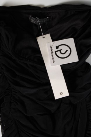 Γυναικείο αμάνικο μπλουζάκι Stradivarius, Μέγεθος S, Χρώμα Μαύρο, Τιμή 6,68 €