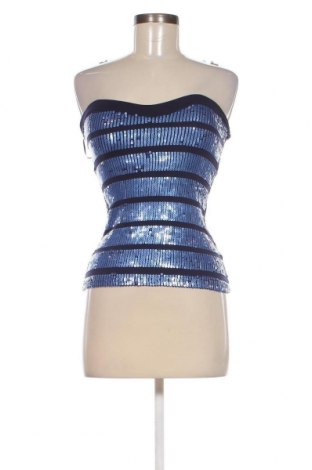 Γυναικείο αμάνικο μπλουζάκι Tally Weijl, Μέγεθος S, Χρώμα Μπλέ, Τιμή 3,57 €
