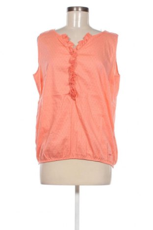 Γυναικείο αμάνικο μπλουζάκι Tom Tailor, Μέγεθος M, Χρώμα Πορτοκαλί, Τιμή 15,59 €