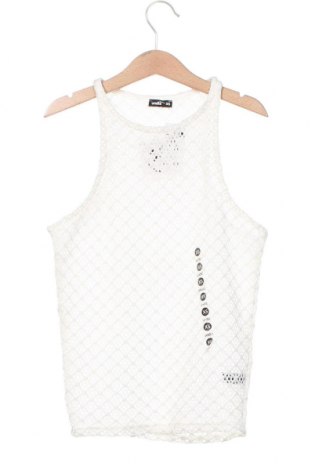 Γυναικείο αμάνικο μπλουζάκι Undiz, Μέγεθος XS, Χρώμα Λευκό, Τιμή 15,98 €