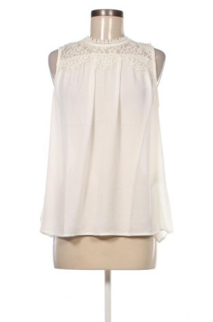 Γυναικείο αμάνικο μπλουζάκι Vero Moda, Μέγεθος L, Χρώμα Λευκό, Τιμή 7,99 €