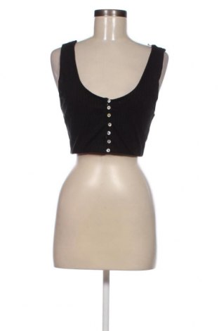 Γυναικείο αμάνικο μπλουζάκι Zara, Μέγεθος L, Χρώμα Μαύρο, Τιμή 4,28 €