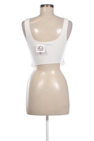 Γυναικείο αμάνικο μπλουζάκι Zara, Μέγεθος L, Χρώμα Λευκό, Τιμή 6,00 €