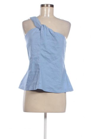 Γυναικείο αμάνικο μπλουζάκι Zara, Μέγεθος L, Χρώμα Μπλέ, Τιμή 3,68 €