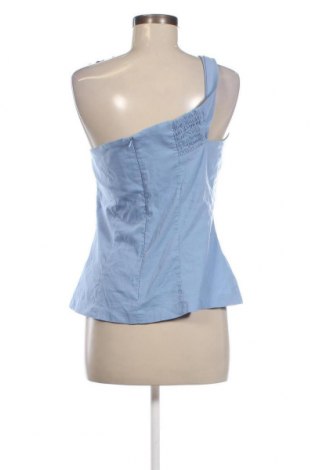 Γυναικείο αμάνικο μπλουζάκι Zara, Μέγεθος L, Χρώμα Μπλέ, Τιμή 6,14 €