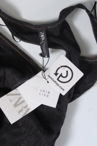 Γυναικείο αμάνικο μπλουζάκι Zara, Μέγεθος M, Χρώμα Μαύρο, Τιμή 4,45 €
